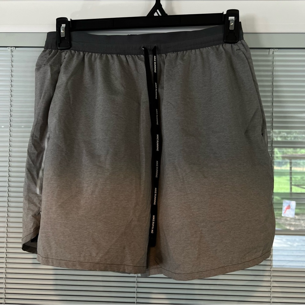 Nike Gray Athletic Shorts Lightweight Performance Design